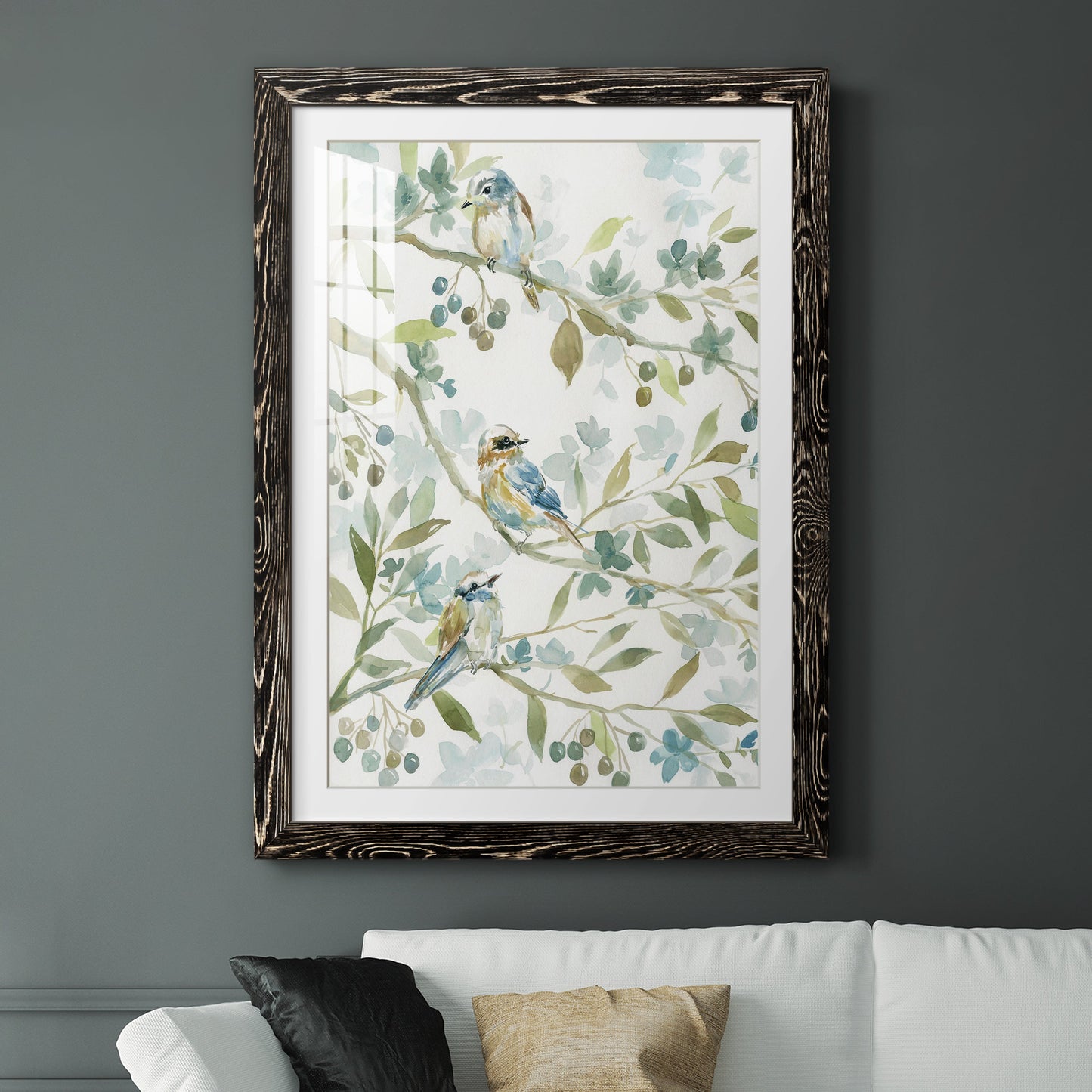 Spring Beginnings - Premium Framed Print - Distressed Barnwood Frame - Ready to Hang