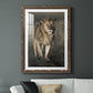 Morning Walk in Masai Mara - Premium Framed Print - Distressed Barnwood Frame - Ready to Hang