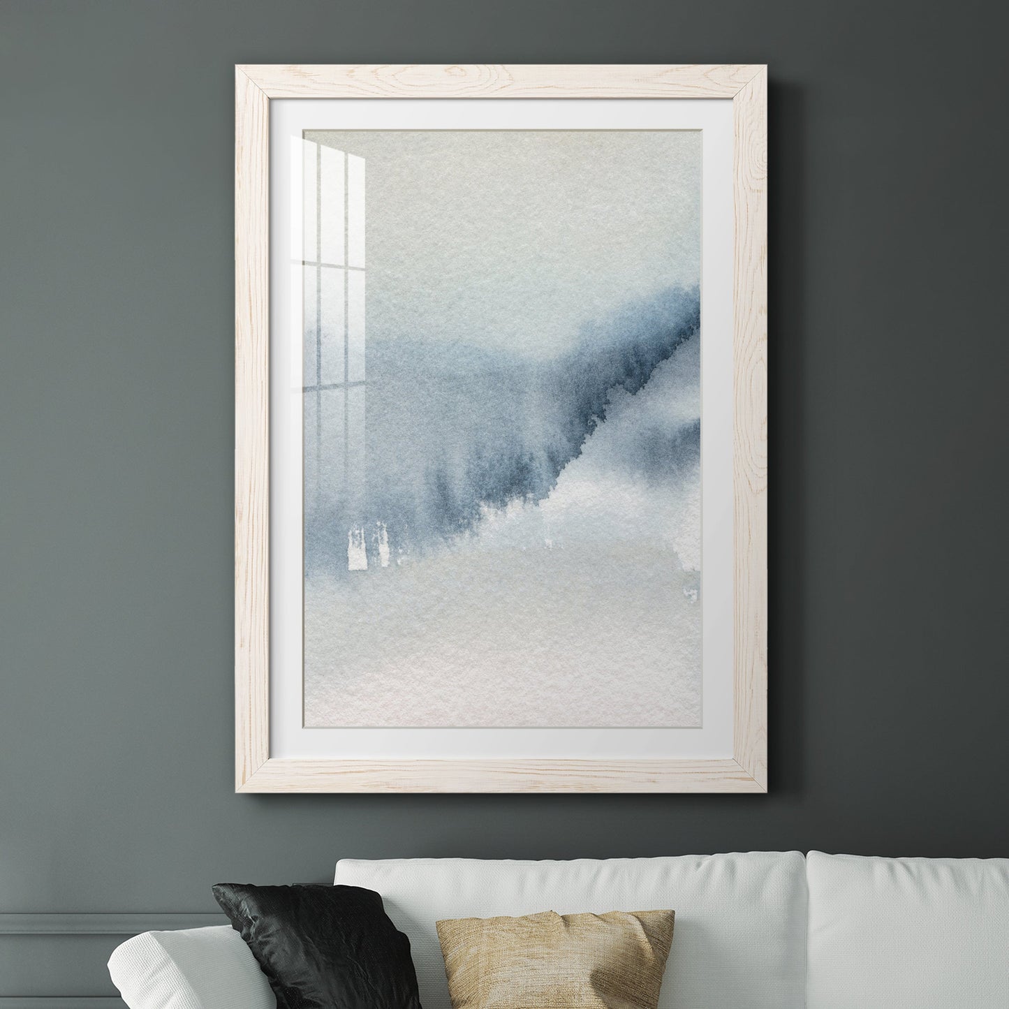 Summer Rain II - Premium Framed Print - Distressed Barnwood Frame - Ready to Hang