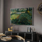 Field with Poppies, Saint-Rémy, 1889 - Floater Framed Canvas Print