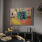 The Pink Studio (L'Atelier Rose), 1911 - Floater Framed Canvas Print
