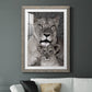 Lioness and Cub - Premium Framed Print - Distressed Barnwood Frame - Ready to Hang