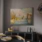 The Lighthouse at Groix, 1925 - Floater Framed Canvas Print