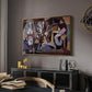 Women of Algiers (Version O), 1955 - Floater Framed Canvas Print