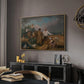 The Reapers, 1800 - Floater Framed Canvas Print