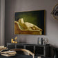 Reclining Nude (Liggende model), 1833 - Floater Framed Canvas Print