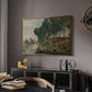 Landscape at Arleux-du-Nord, c. 1871-1874 - Floater Framed Canvas Print