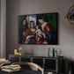 Madonna and Child with Saints Dorothy and George, c. 1516 - Floater Framed Canvas Print