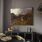 Lledr Valley in Wales, 1864 - Floater Framed Canvas Print