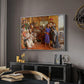 The Finding of the Saviour in the Temple, 1854-1860 - Floater Framed Canvas Print