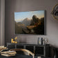 Scene from “The Last of the Mohicans”, 1827 - Floater Framed Canvas Print