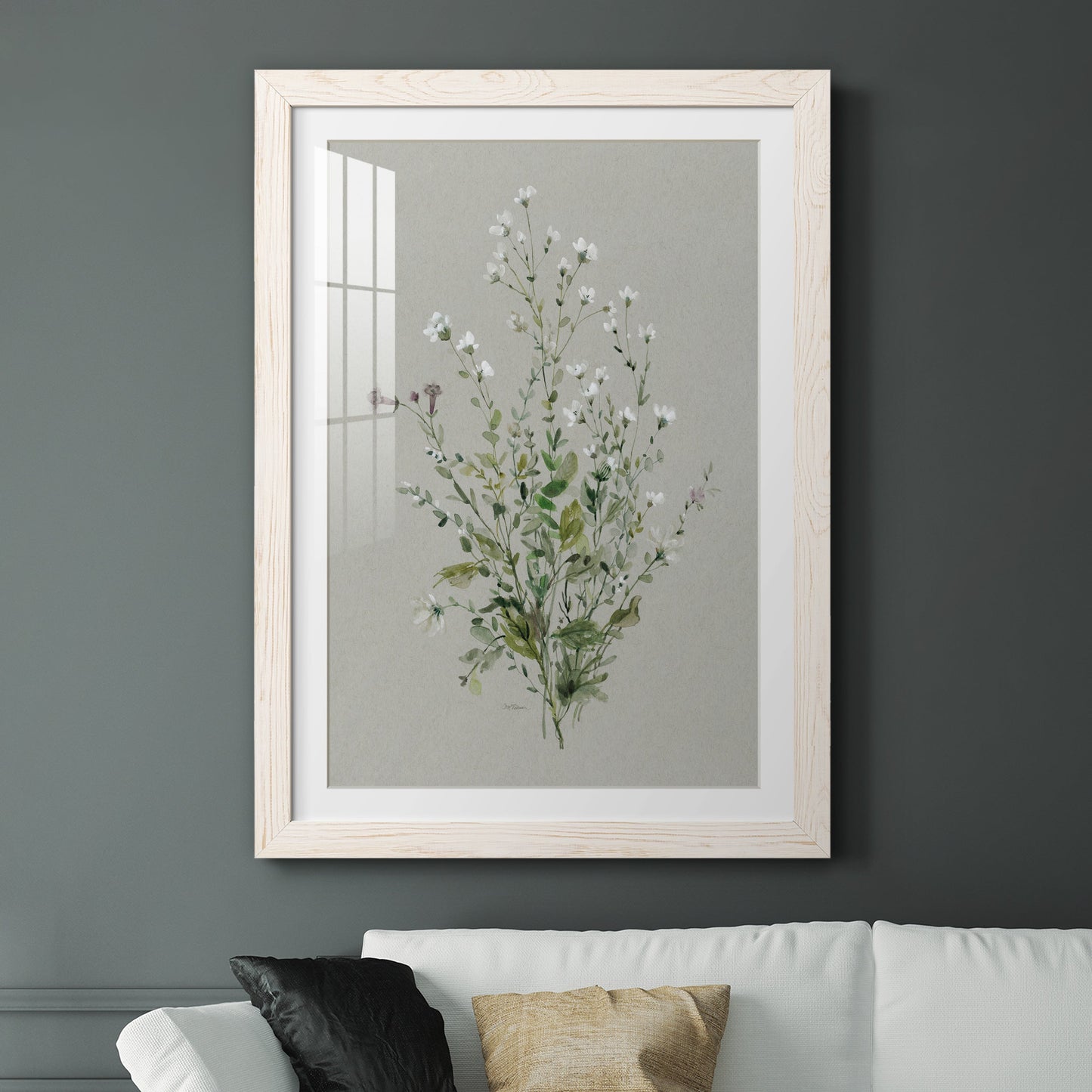 Bouquet of Grace I - Premium Framed Print - Distressed Barnwood Frame - Ready to Hang