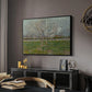Orchard in Blossom (Plum Trees), 1888 - Floater Framed Canvas Print