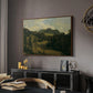 Landscape near Miesenbach, c. 1830 - Floater Framed Canvas Print