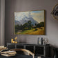 Mountains in Berchtesgaden - Floater Framed Canvas Print