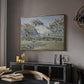 Comblat-le-Château, the Meadow, Opus 161, 1887 - Floater Framed Canvas Print