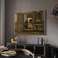 Interior of the Terninck Institution in Antwerp, 1884 - Floater Framed Canvas Print