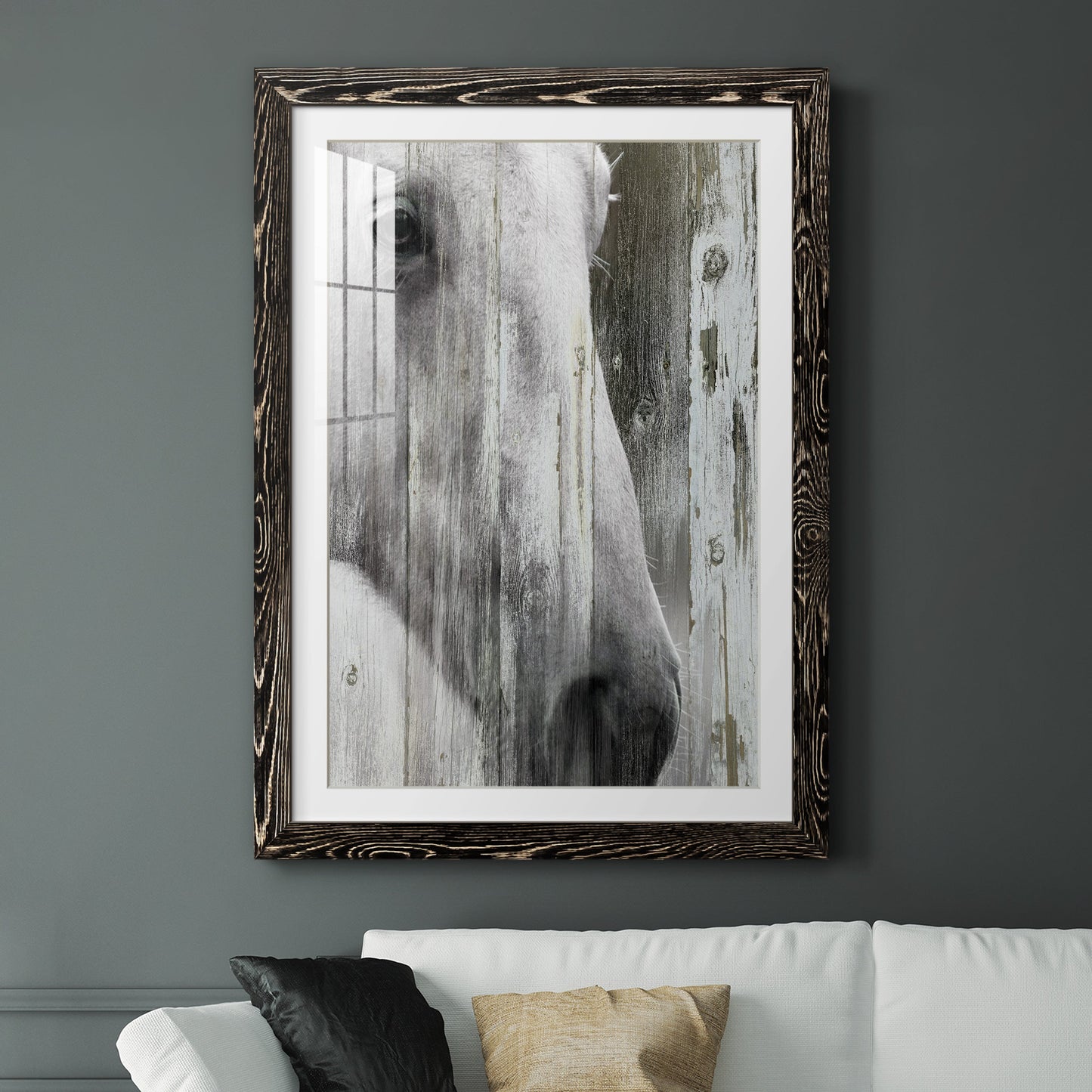 Contemplation - Premium Framed Print - Distressed Barnwood Frame - Ready to Hang