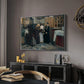 Kissing the Relic, 1893 - Floater Framed Canvas Print