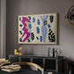The Knife Thrower (Le lanceur de couteaux), from Jazz, 1947 - Floater Framed Canvas Print