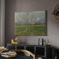 Orchard in Blossom (Plum Trees), 1888 - Floater Framed Canvas Print