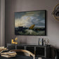 Sheerness as Seen from the Nore, 1808 - Floater Framed Canvas Print
