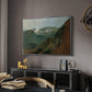 The Dachstein from the Plassen near Hallstatt, 1827 - Floater Framed Canvas Print