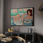 Nude in a Bathrobe (Nu au peignoir), 1941 - Floater Framed Canvas Print