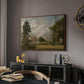 Malvern Hall, 1821 - Floater Framed Canvas Print