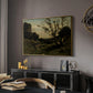 Morning in the Nievre, 1877 - Floater Framed Canvas Print