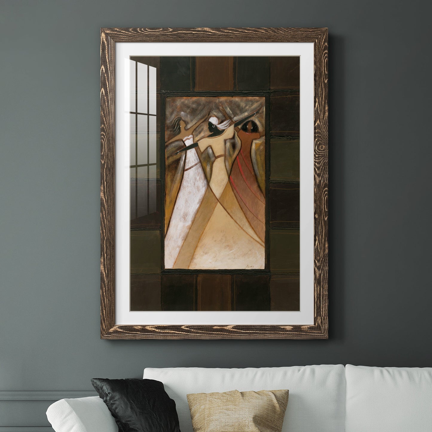 Divine Grace I - Premium Framed Print - Distressed Barnwood Frame - Ready to Hang