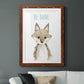 Be Brave Fox - Premium Framed Print - Distressed Barnwood Frame - Ready to Hang