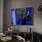 The Conversation, c. 1908-1912 - Floater Framed Canvas Print