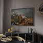 The Reapers, 1800 - Floater Framed Canvas Print