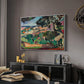 Landscape at Collioure, 1907 - Floater Framed Canvas Print