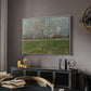 Orchard in Blossom (Plum Trees), 1888 - Floater Framed Canvas Print