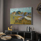 Farmhouse in Provence, 1888 - Floater Framed Canvas Print