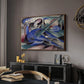 Dreaming Horse, 1913 - Floater Framed Canvas Print
