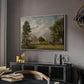 Malvern Hall, 1821 - Floater Framed Canvas Print