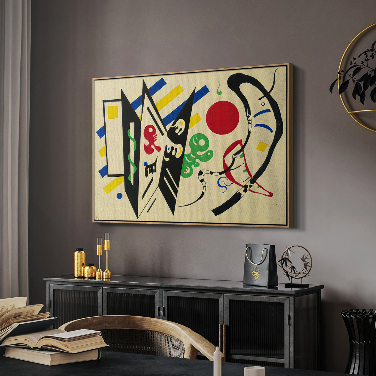 Reciprocity (Réciproque), 1935 - Floater Framed Canvas Print