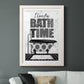 Bath Time - Premium Framed Print - Distressed Barnwood Frame - Ready to Hang