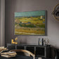 The Harvest, 1888 - Floater Framed Canvas Print