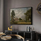 Malvern Hall, 1821 - Floater Framed Canvas Print