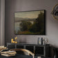 View of the Mondsee, 1870 - Floater Framed Canvas Print
