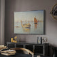 Concarneau, Quiet Morning, Opus 219, 1891 - Floater Framed Canvas Print
