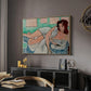 Nude in a Bathrobe (Nu au peignoir), 1941 - Floater Framed Canvas Print