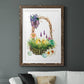 Spring Chick Basket - Premium Framed Print - Distressed Barnwood Frame - Ready to Hang