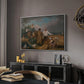 The Reapers, 1800 - Floater Framed Canvas Print