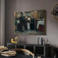 Kissing the Relic, 1893 - Floater Framed Canvas Print