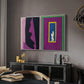 Destiny (Le destin), from Jazz, 1947 - Floater Framed Canvas Print